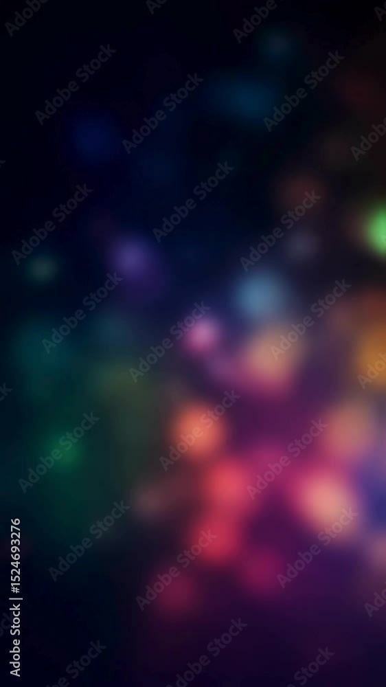 Abstract Colorful Bokeh Background Vibrant Hues and Glowing Lights Abstract Colorful Bokeh Background Vibrant Hues and Glowing Lights