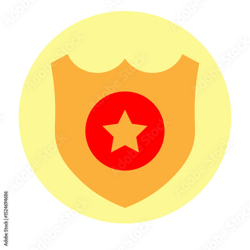 Security Badge Vector Flat Icon Design Free Download Security Badge Vector Flat Icon Design - GFXLoad