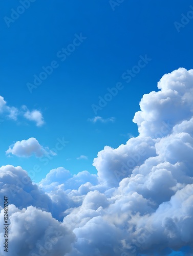 Fototapeta Naklejka Na Ścianę i Meble -  Blue sky with clouds background