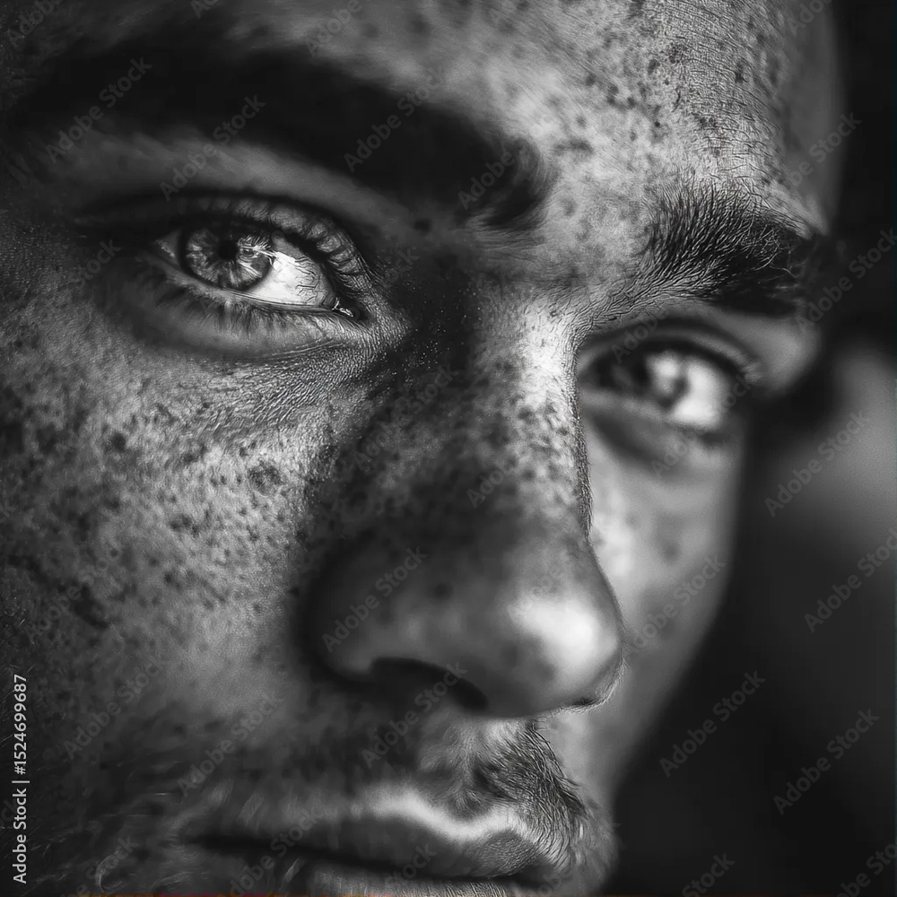 Naklejka premium Professional photo is just a moment between the past and the future, this moment is called life. Captured emotions