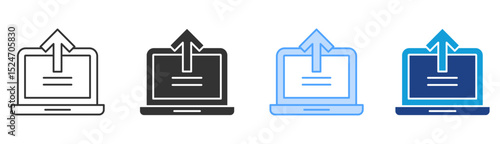 Upgrade Icon Set Multiple Style Collection