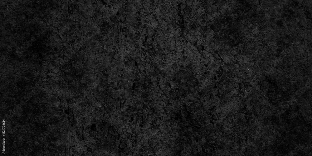Fototapeta premium Distressed Rough Black wall slate texture wall grunge backdrop rough background, dark concrete floor old grunge background. black concrete wall , grunge stone texture.