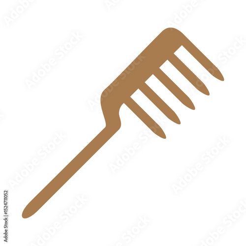 Comb Vector Flat Icon Design