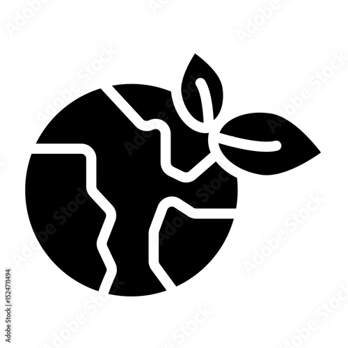 Environment Vector Glyph Icon Design