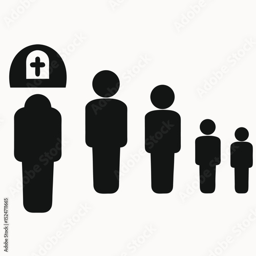 Generational Family Legacy  A Visual Representation of Family History and Continuity