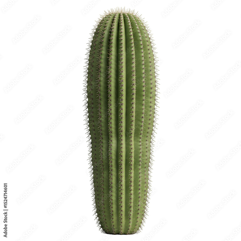 Naklejka premium Saguaro Cactus isolated on white or transparent background. PNG