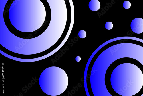 blue and purple wave swirling in a dark background precisionist lines and shapes