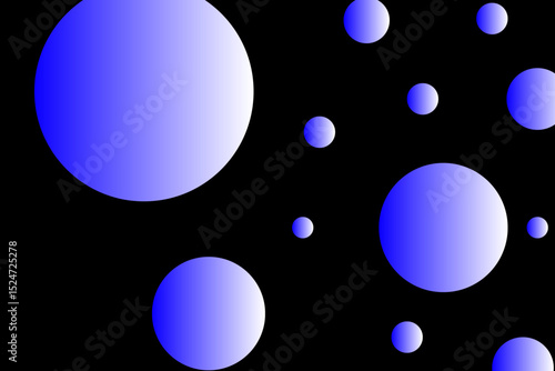 blue and purple wave swirling in a dark background precisionist lines and shapes