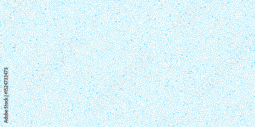 Turing Abstract Pattern, suitable for any business. White and blue color diffusion reaction seamless pattern. abstract Reaction-diffusion or Turing pattern formation, coral reef, natural texture.	
