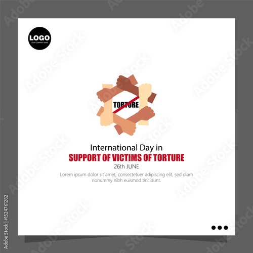 International Day in Support of Victims of Torture, observed on June 26th, promotes the rights of torture survivors and calls for the end of torture worldwide.