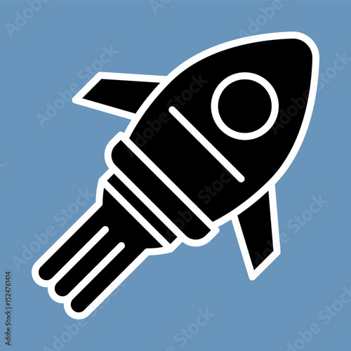 Rocket Booster Icon Design