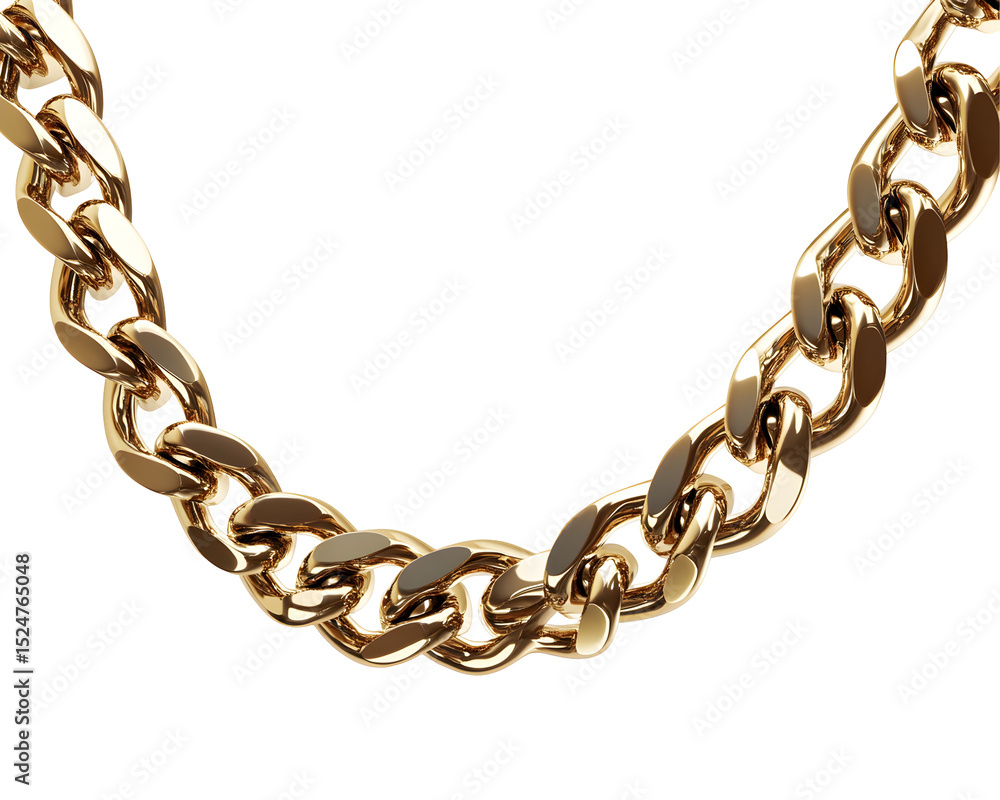 Obraz premium chain isolated png
