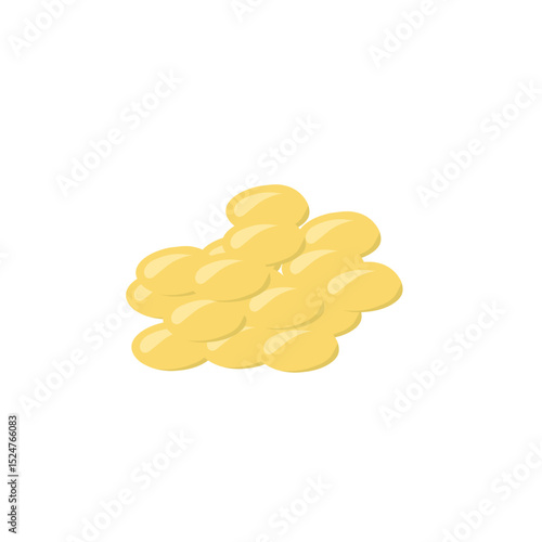 flea egg vector
