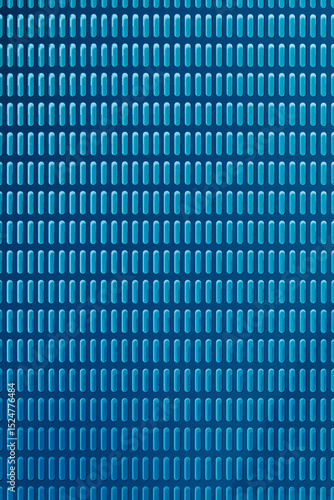 Abstract Blue Geometric Pattern with Repetitive Rectangular Elements - Perfect for Modern Backgrounds and Digital Designs