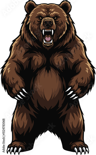 brown bear cartoon