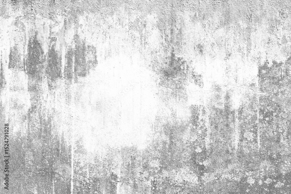 Obraz premium Black Artistic Banner. Dirty Art Image. White Distressed Decoration. Acrylic Illustration. Gray Tie Dye Brush. Wet Wallpaper. Gray Pastel Art Canva. White Crumpled Drawing.