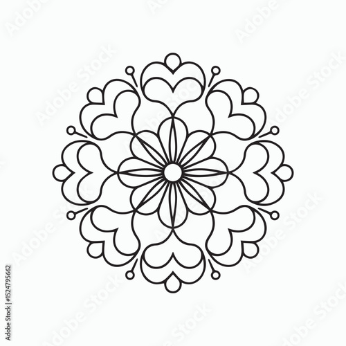 Mandala Mysticism Illustration