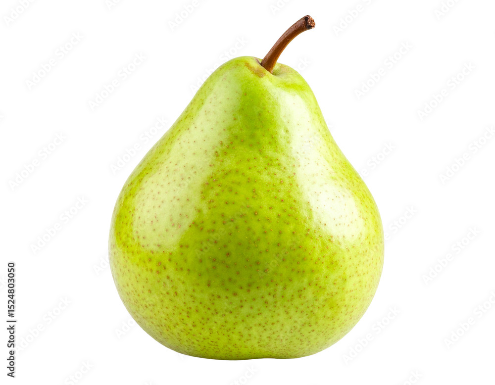 Ripe Green Pear with Natural Surface Texture, Transparent Background.PNG Ripe Green Pear with Natural Surface Texture, Transparent Background.PNG