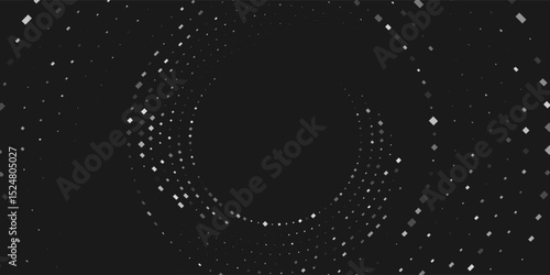 Spiral sound wave rhythm line dynamic abstract vector background