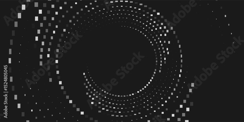 Spiral sound wave rhythm line dynamic abstract vector background