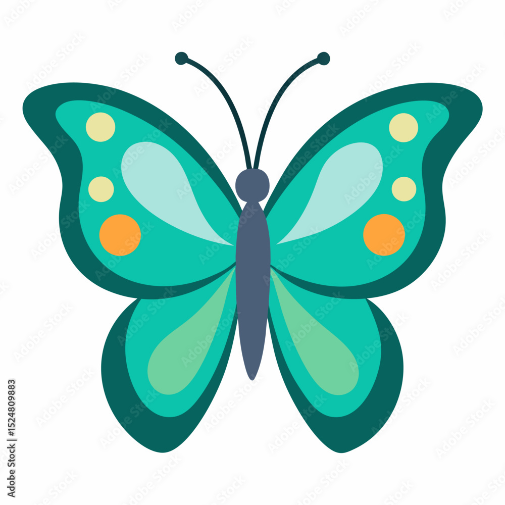 Fototapeta premium butterfly vector illustration