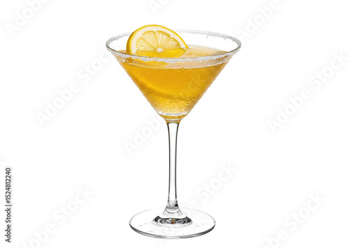 Wallpaper Mural lemon drop martini cocktail with sugar rim Torontodigital.ca