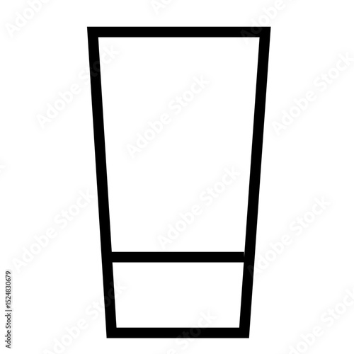 チューブタイプの日焼け止めアイコン