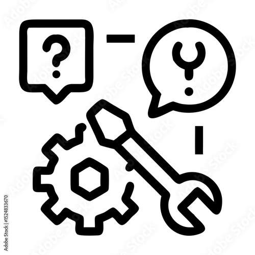 Problem Fix Solution Repair Icon
