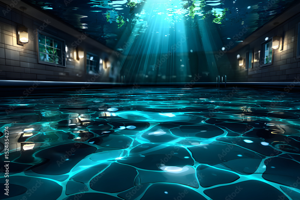 Obraz premium Pool, Infinity Pool, Wasser, Sonnenlicht, Urlaub, Luxus, Schwimmen, Schwimmbad, Architektur, Entspannung, Himmel, Design, modern, klare Linien, Wasseroberfläche, Urlaubsort, Erholung, Sommer, Freizeit