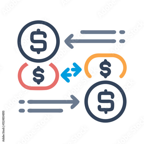 Sales team icon set. Sales department, salesperson, prospect, conversion, sales report, marketing, funnel, lead generation, sales pitch and Solid, line vector icons collection