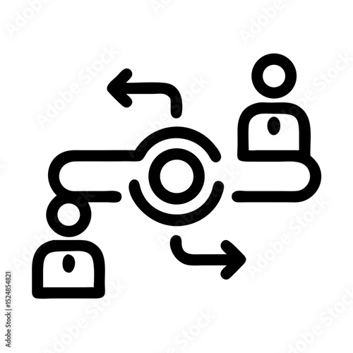 Sales team icon set. Sales department, salesperson, prospect, conversion, sales report, marketing, funnel, lead generation, sales pitch and Solid, line vector icons collection