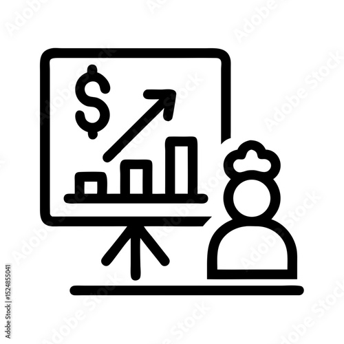 Sales team icon set. Sales department, salesperson, prospect, conversion, sales report, marketing, funnel, lead generation, sales pitch and Solid, line vector icons collection