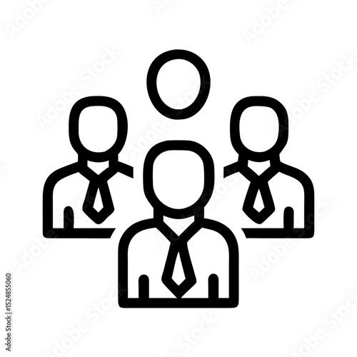 Sales team icon set. Sales department, salesperson, prospect, conversion, sales report, marketing, funnel, lead generation, sales pitch and Solid, line vector icons collection