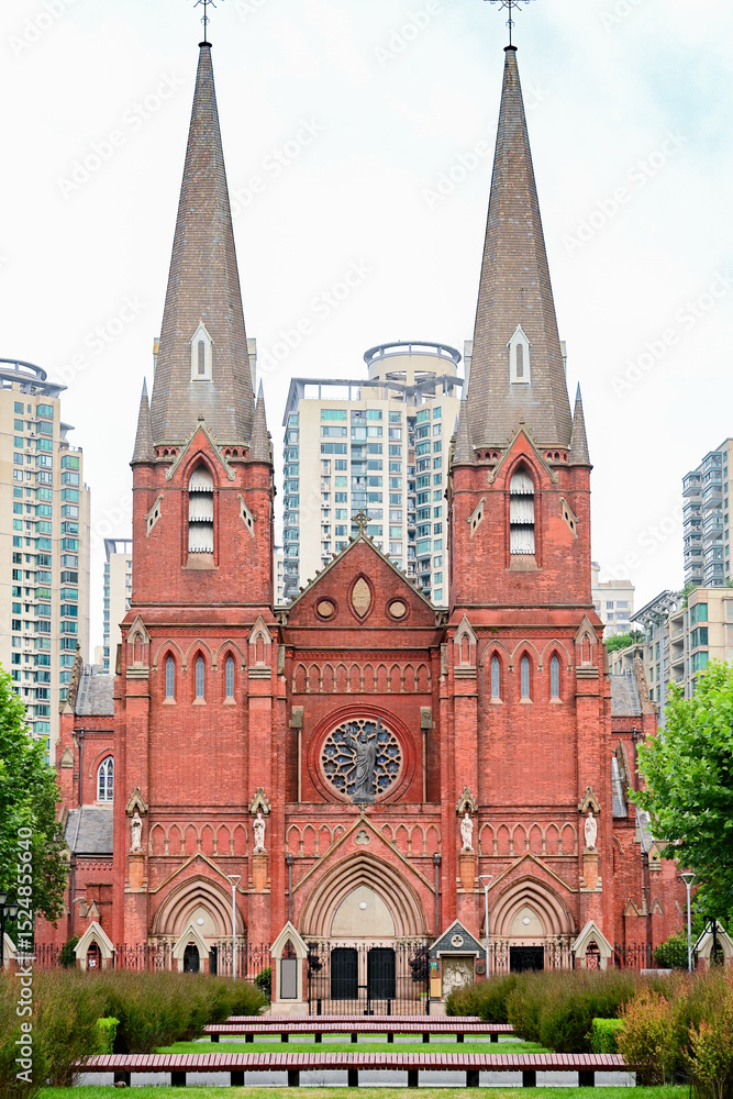 Fototapeta premium 上海・徐家匯聖イグナチオ大聖堂