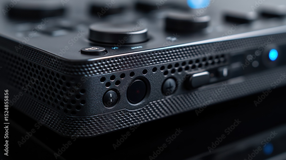 Obraz premium Modern electronic device closeup