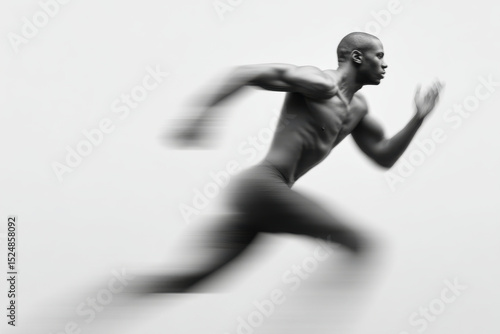 dynamic representation of biomechanics in sports focusing on elegant movements and fluidity