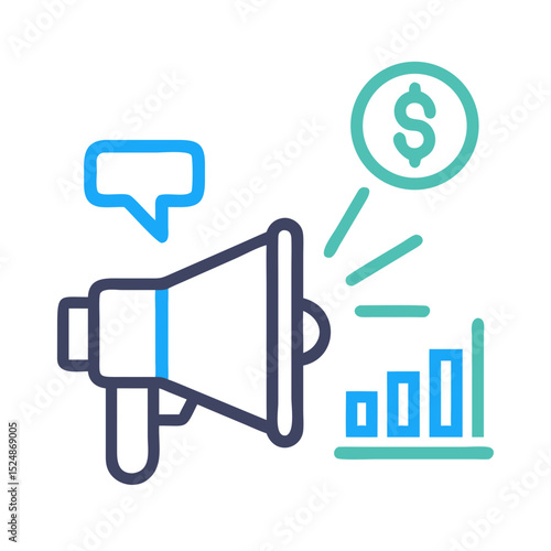 Business strategy & Customer Segmentation icons  Sales department, salesperson, prospect, conversion, sales report, marketing, sale funnel, lead generation, sales pitch and Solid, line vector icons 