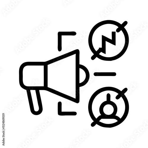 Business strategy & Customer Segmentation icons  Sales department, salesperson, prospect, conversion, sales report, marketing, sale funnel, lead generation, sales pitch and Solid, line vector icons 