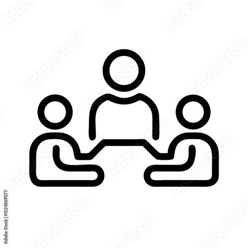 Business strategy & Customer Segmentation icons  Sales department, salesperson, prospect, conversion, sales report, marketing, sale funnel, lead generation, sales pitch and Solid, line vector icons 