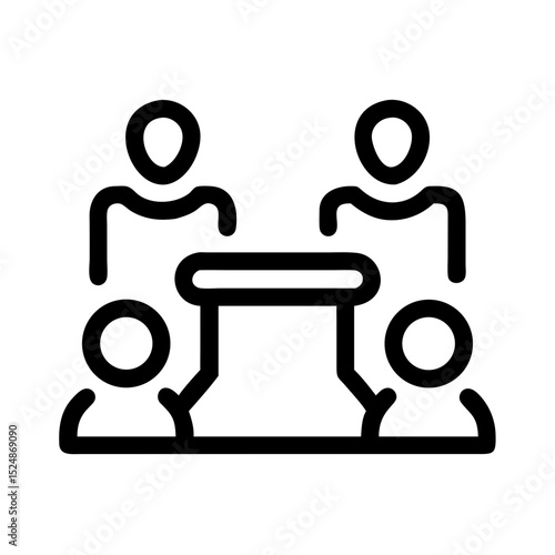 Business strategy & Customer Segmentation icons  Sales department, salesperson, prospect, conversion, sales report, marketing, sale funnel, lead generation, sales pitch and Solid, line vector icons 