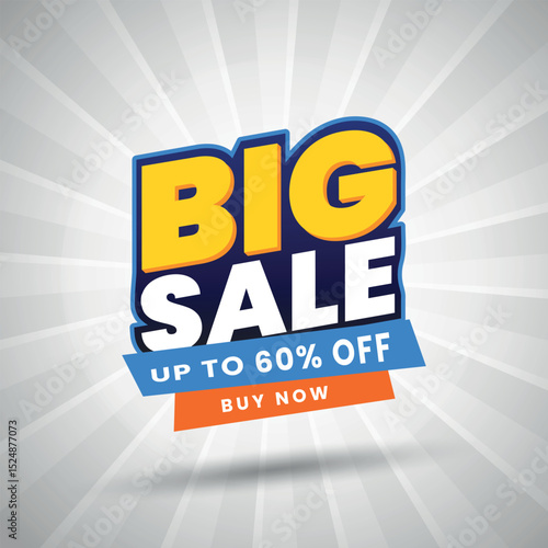 Elegant Modern big sale banner design for generating huge sell