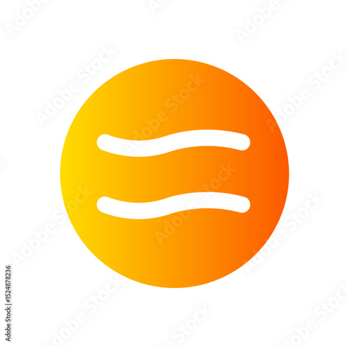 is approximately equal to gradient icon