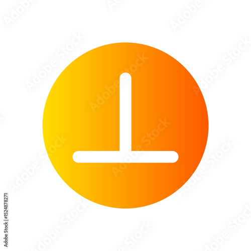 perpendicular gradient icon