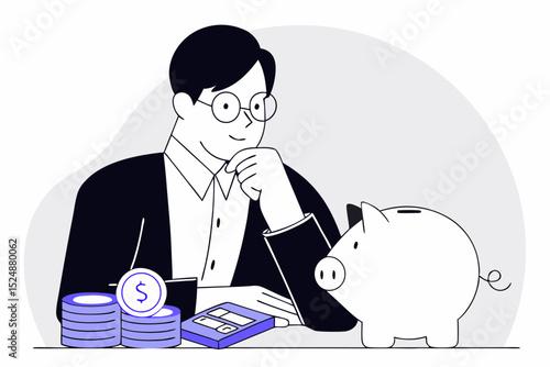 business man with money in hand