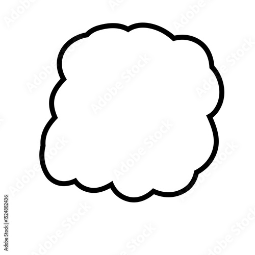 cloudy icon illustration