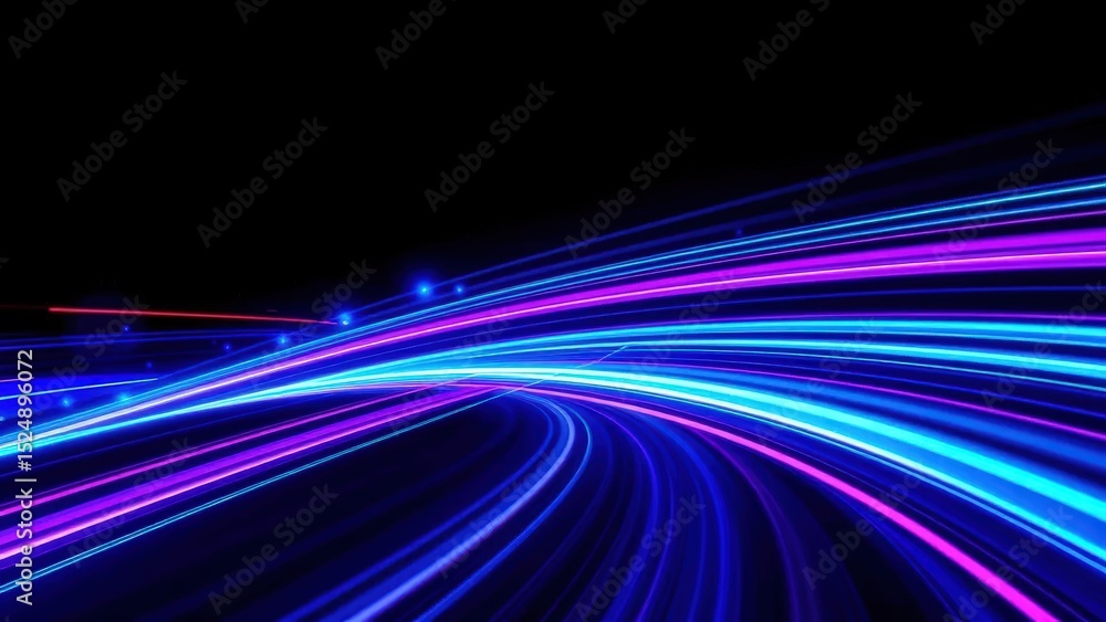 beautiful abstract light lines background with blue light digital effect beautiful abstract light lines background with blue light digital effect
