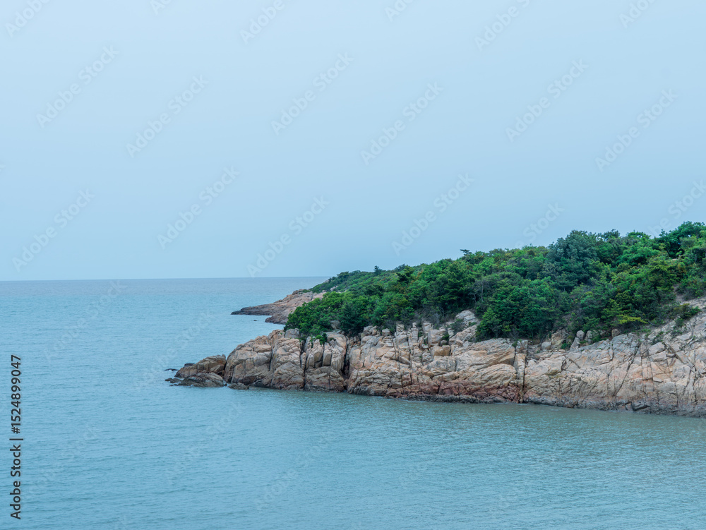 Naklejka premium island in the sea