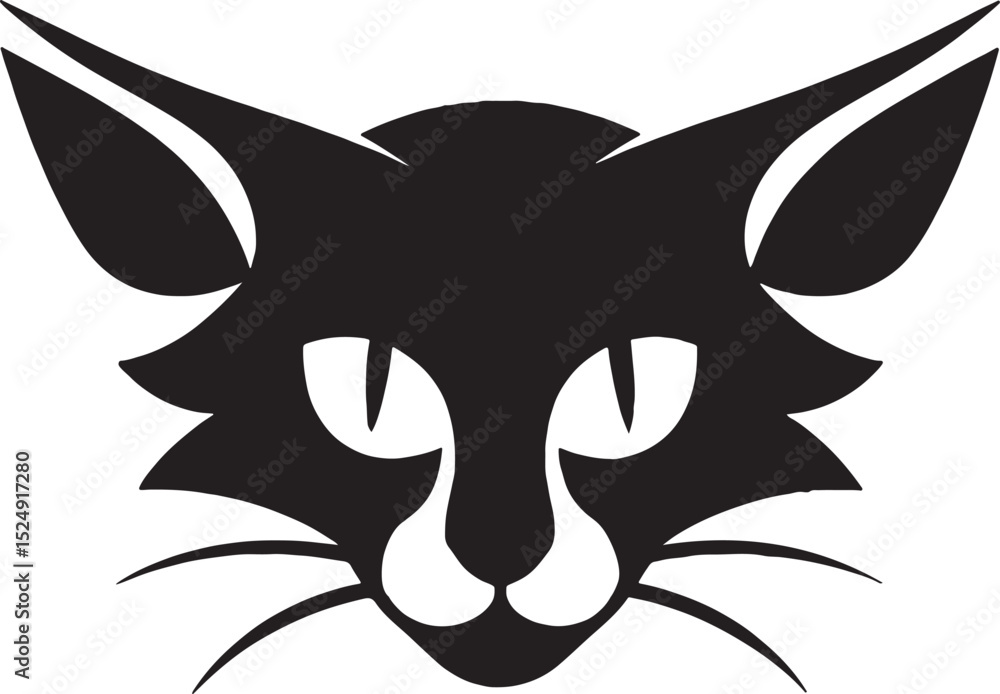 Obraz premium cat silhouette, feline outline, black cat art, pet silhouette, kitty vector, cat shape design, cat logo clipart, housecat illustration, kitten outline, cat side view, domestic cat shape,