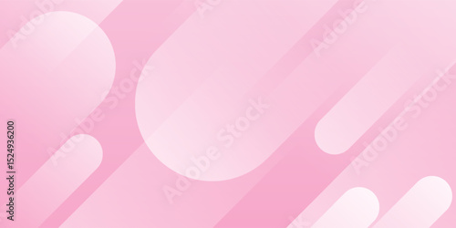 Soft gradient background in fluid modern colors. Paper cut texture, baby pink glamour pattern for ads, cosmetics cover, woman poster. Liquid dynamic shapes abstract composition. Vector EPS 10.