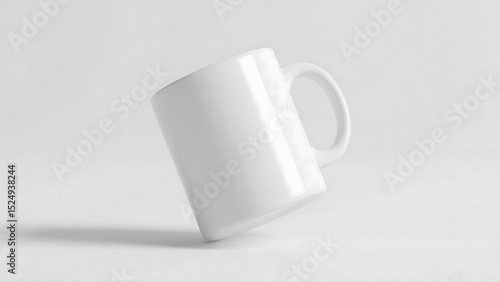 3D mockup of a ceramic mug